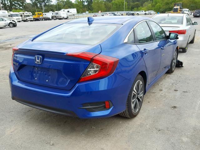 19XFC1F36GE004015 - 2016 HONDA CIVIC EX BLUE photo 4