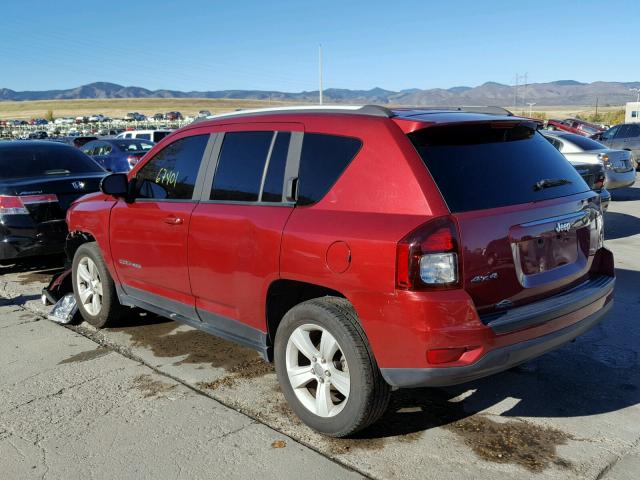 1C4NJDBB9FD282777 - 2015 JEEP COMPASS SP Bordeaux photo 3