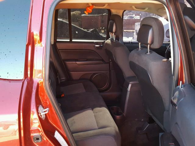 1C4NJDBB9FD282777 - 2015 JEEP COMPASS SP Bordeaux photo 6
