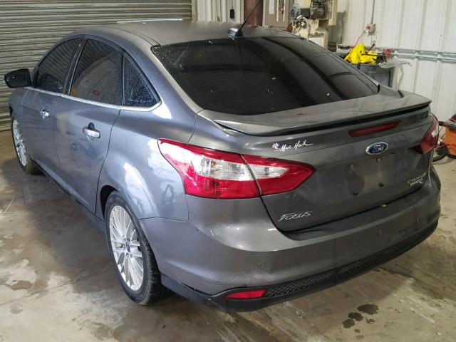 1FADP3J24EL223751 - 2014 FORD FOCUS TITA GRAY photo 3