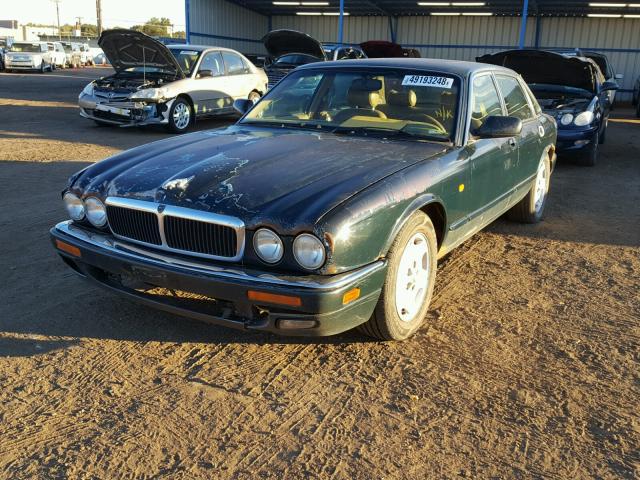 SAJHX1245TC774799 - 1996 JAGUAR XJ6 GREEN photo 2