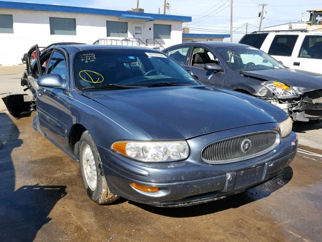 1G4HP54KX1U144491 - 2001 BUICK LESABRE CU BLUE photo 1