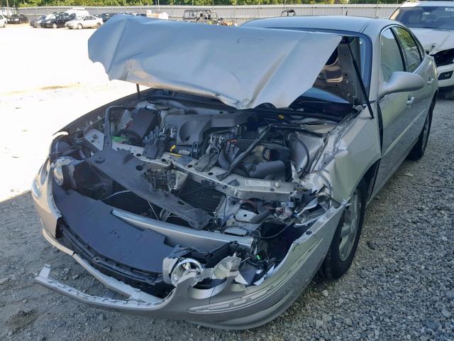 2G4WD582681350195 - 2008 BUICK LACROSSE C SILVER photo 2