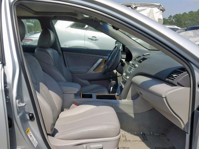 4T1BK46K87U525695 - 2007 TOYOTA CAMRY NEW SILVER photo 5