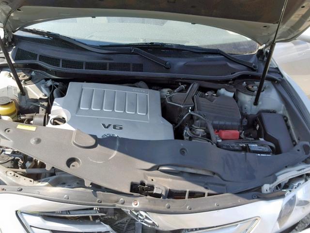 4T1BK46K87U525695 - 2007 TOYOTA CAMRY NEW SILVER photo 7