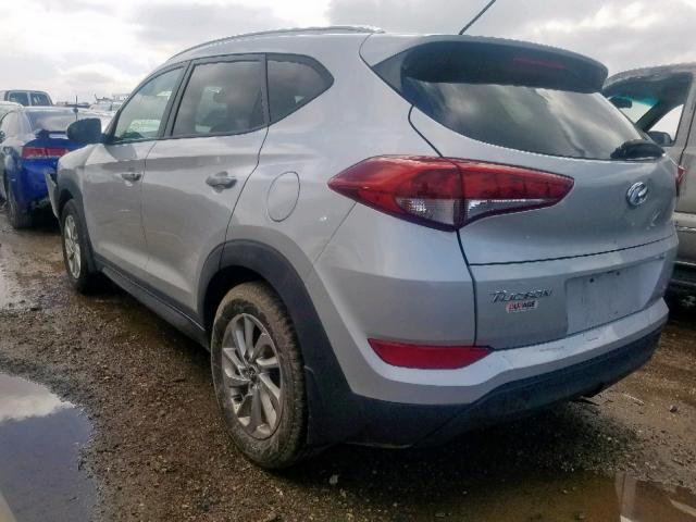 KM8J33A45GU113469 - 2016 HYUNDAI TUCSON LIM SILVER photo 3