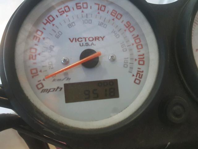 5VPHS26D073004773 - 2007 VICTORY MOTORCYCLES HAMMER S RED photo 8