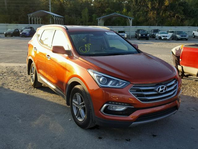 5XYZU3LB5HG469133 - 2017 HYUNDAI SANTA FE S ORANGE photo 1