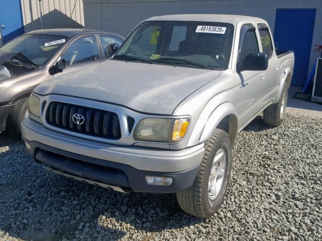 5TEHN72N83Z300640 - 2003 TOYOTA TACOMA DOU 银色 照片 2