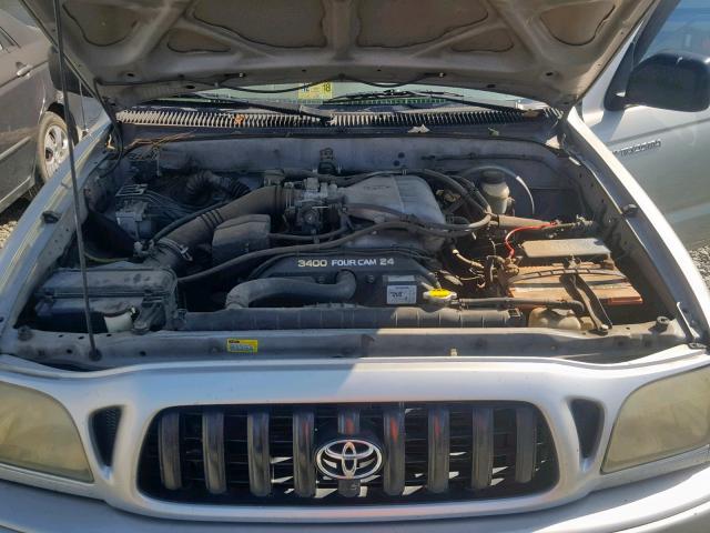 5TEHN72N83Z300640 - 2003 TOYOTA TACOMA DOU 银色 照片 7