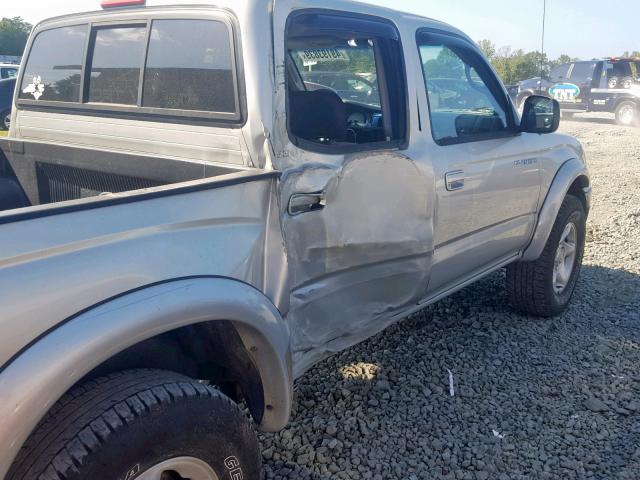 5TEHN72N83Z300640 - 2003 TOYOTA TACOMA DOU 银色 照片 9