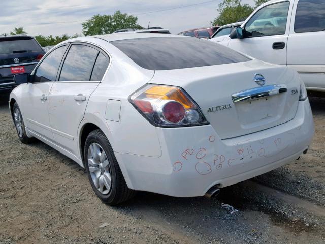 1N4AL2AP3AN541136 - 2010 NISSAN ALTIMA BAS WHITE photo 3