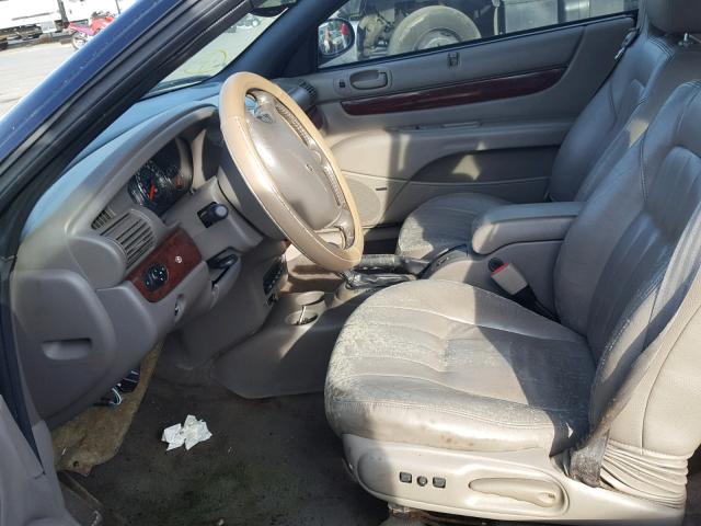 1C3EL55U51N599248 - 2001 CHRYSLER SEBRING LX GRAY photo 5