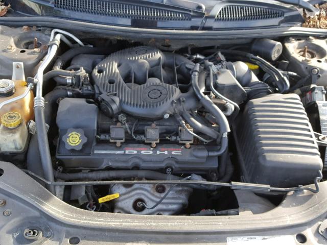 1C3EL55U51N599248 - 2001 CHRYSLER SEBRING LX GRAY photo 7