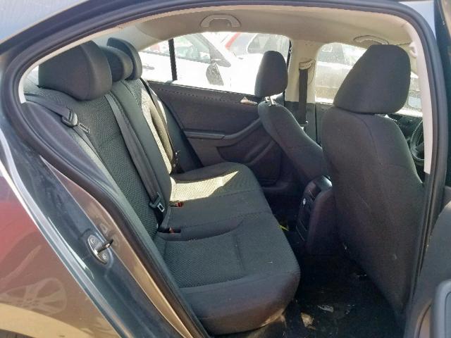 3VW2K7AJ3DM280810 - 2013 VOLKSWAGEN JETTA BASE 灰色 照片 6