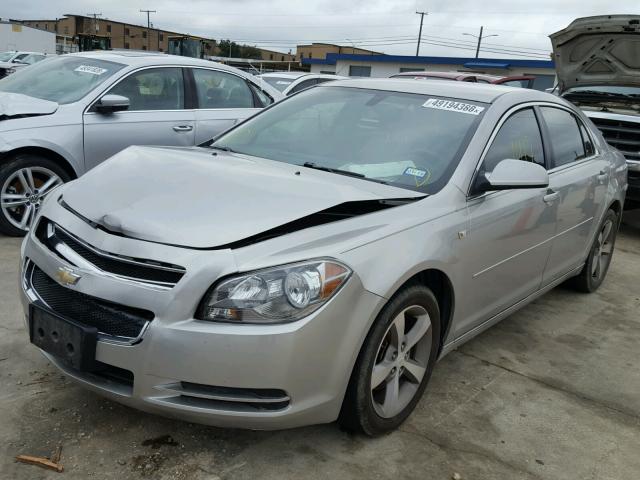 1G1ZJ57BX8F262361 - 2008 CHEVROLET MALIBU 2LT SILVER photo 2