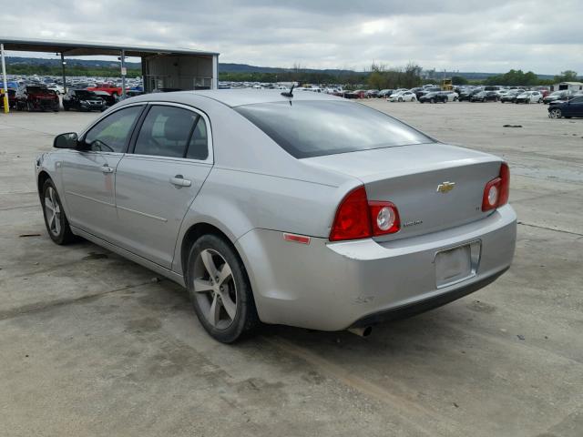 1G1ZJ57BX8F262361 - 2008 CHEVROLET MALIBU 2LT SILVER photo 3