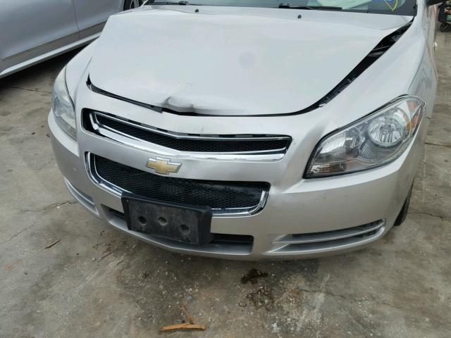 1G1ZJ57BX8F262361 - 2008 CHEVROLET MALIBU 2LT SILVER photo 9