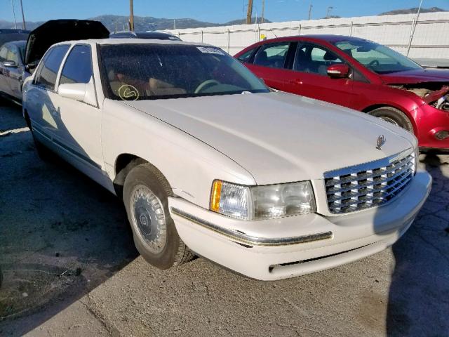 1G6KE54Y0WU796518 - 1998 CADILLAC DEVILLE DE WHITE photo 1