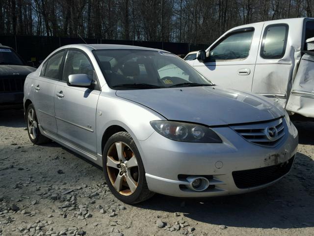 JM1BK323X61476867 - 2006 MAZDA 3 S SILVER photo 1