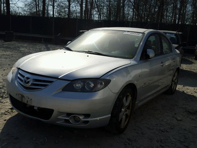 JM1BK323X61476867 - 2006 MAZDA 3 S SILVER photo 2