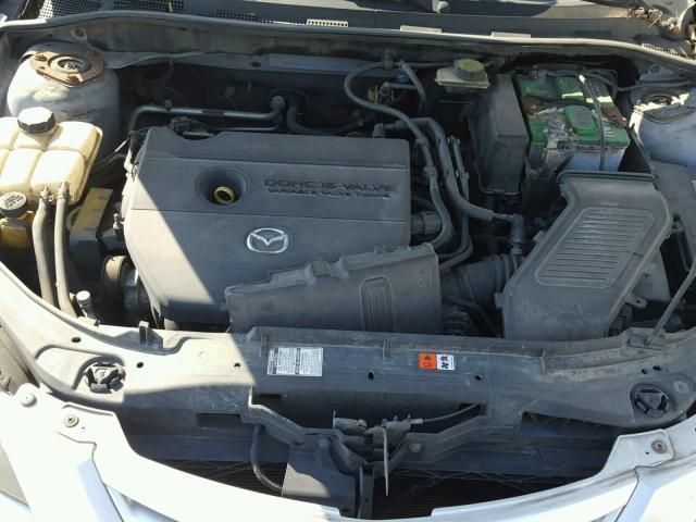 JM1BK323X61476867 - 2006 MAZDA 3 S SILVER photo 7