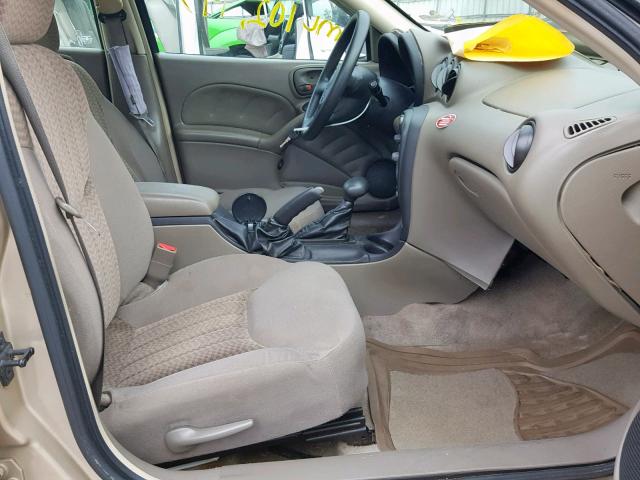 1G2NF52F23C108842 - 2003 PONTIAC GRAND AM S GOLD photo 5