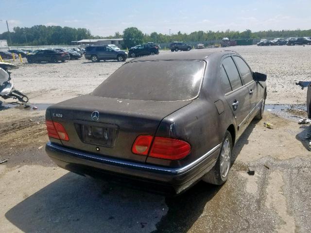 WDBJF65F1WA505436 - 1998 MERCEDES-BENZ E 320 GRAY photo 4