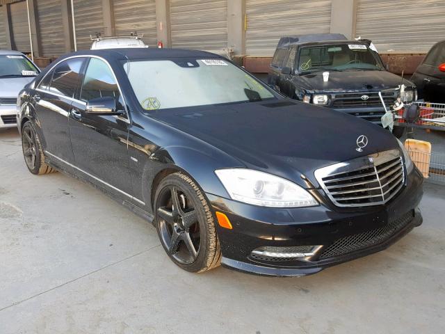 WDDNG7DB8CA443653 - 2012 MERCEDES-BENZ S 550 BLACK photo 1