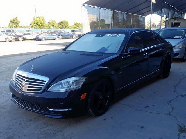 WDDNG7DB8CA443653 - 2012 MERCEDES-BENZ S 550 BLACK photo 2