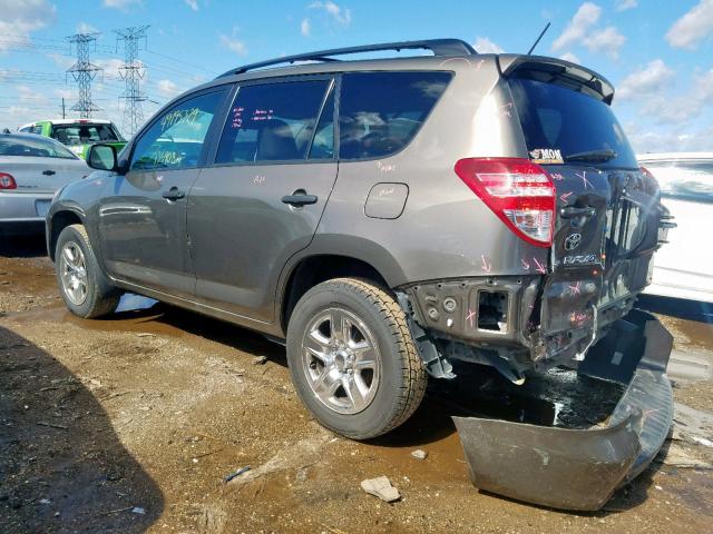 2T3ZF4DV0AW034553 - 2010 TOYOTA RAV4 BROWN photo 3