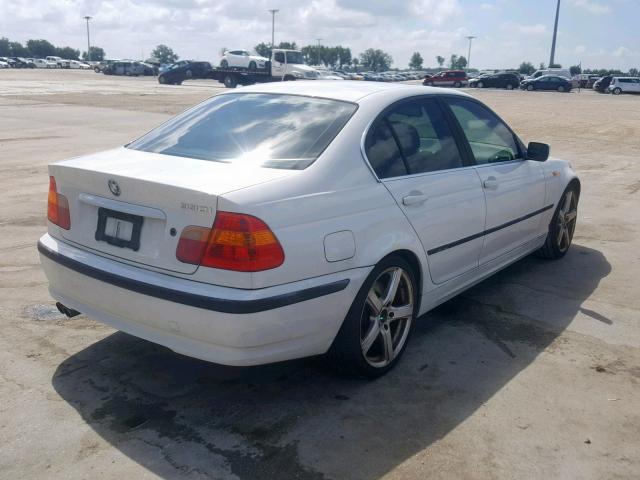 WBAEV53423KM30444 - 2003 BMW 330 I WHITE photo 4