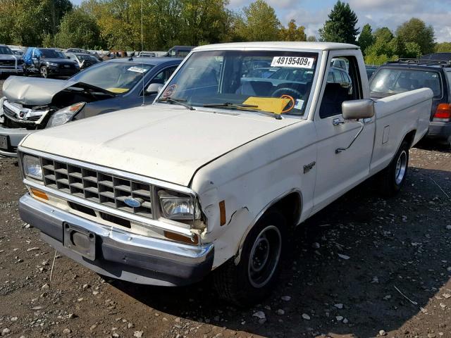 1FTBR10T0GUD35213 - 1986 FORD RANGER CREAM photo 2