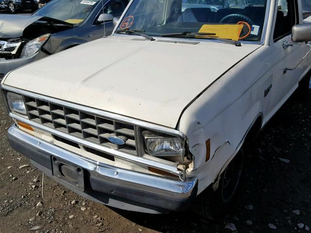 1FTBR10T0GUD35213 - 1986 FORD RANGER CREAM photo 9