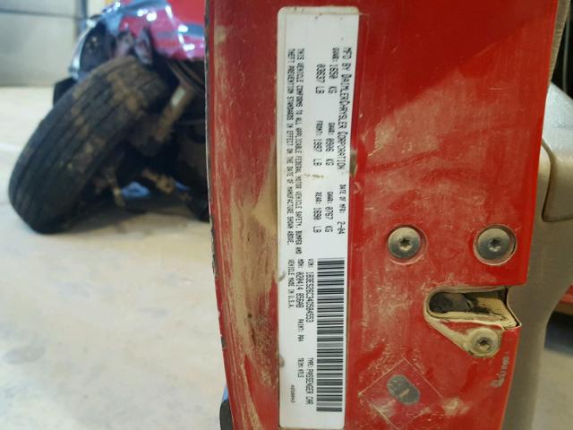 1B3ES26C34D584553 - 2004 DODGE NEON BASE RED photo 10