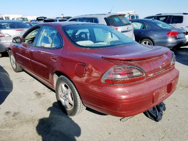 1G2WK52J92F274941 - 2002 PONTIAC GRAND PRIX MAROON photo 3