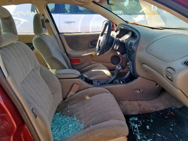 1G2WK52J92F274941 - 2002 PONTIAC GRAND PRIX MAROON photo 5