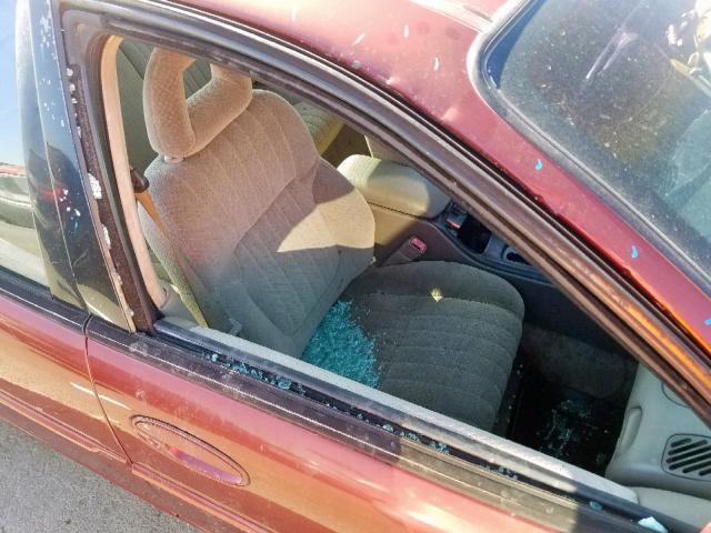 1G2WK52J92F274941 - 2002 PONTIAC GRAND PRIX MAROON photo 9