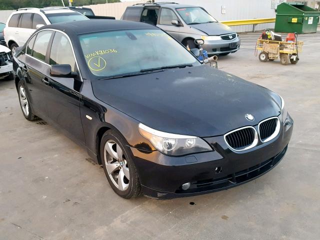 WBANE53596CK81036 - 2006 BMW 525 I BLACK photo 1