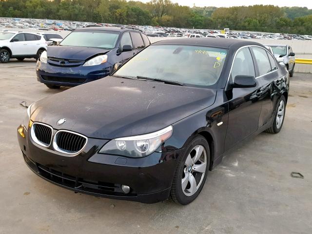 WBANE53596CK81036 - 2006 BMW 525 I BLACK photo 2