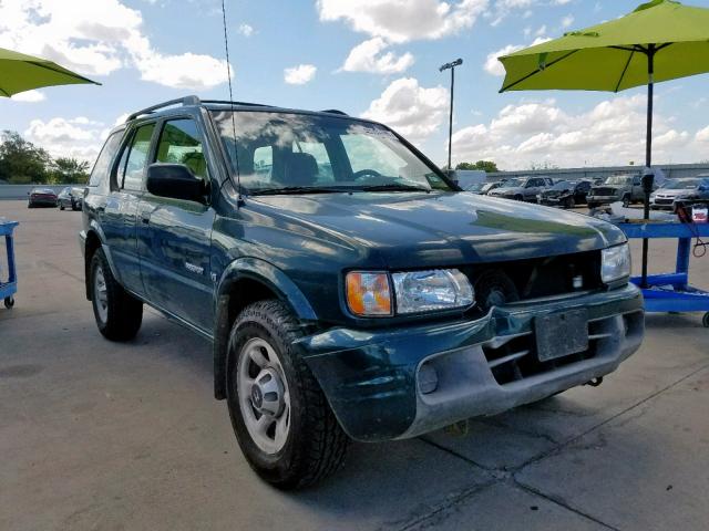 4S6CK58WX14408189 - 2001 HONDA PASSPORT E მწვანე ფოტო 1