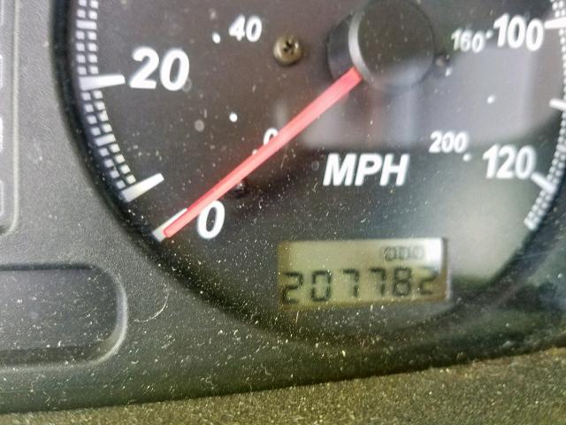 4S6CK58WX14408189 - 2001 HONDA PASSPORT E მწვანე ფოტო 8