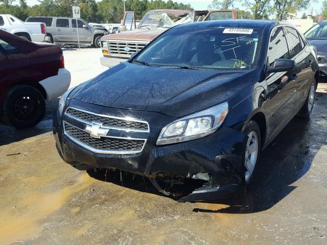 1G11B5SA1DU109754 - 2013 CHEVROLET MALIBU LS 黑色 照片 2