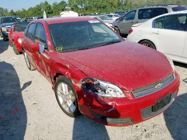 2G1WU583181205300 - 2008 CHEVROLET IMPALA LTZ RED photo 1