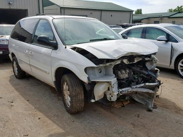 2A4GP54L47R210221 - 2007 CHRYSLER TOWN & COU WHITE photo 1