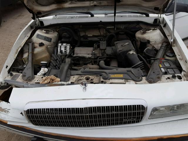 1G4AG85N7P6458494 - 1993 BUICK CENTURY SP WHITE photo 7