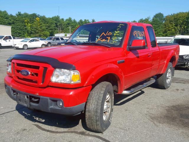 1FTZR45E67PA35636 - 2007 FORD RANGER SUP RED photo 2