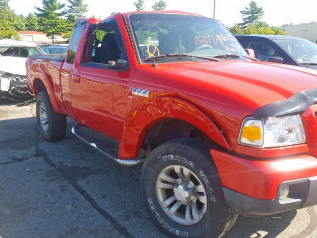 1FTZR45E67PA35636 - 2007 FORD RANGER SUP RED photo 9