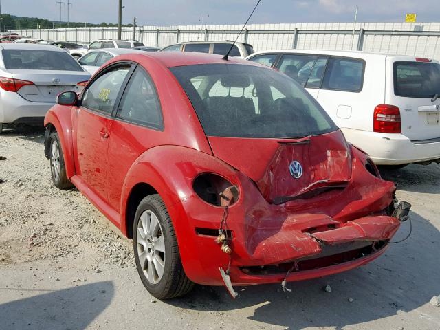 3VWPW31C18M502447 - 2008 VOLKSWAGEN NEW BEETLE წითელი ფოტო 3