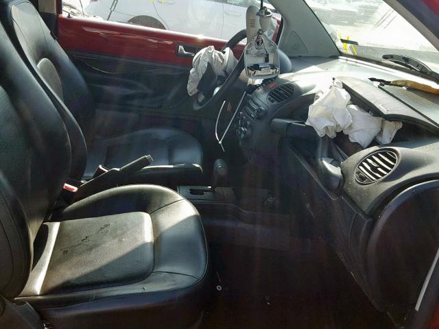 3VWPW31C18M502447 - 2008 VOLKSWAGEN NEW BEETLE წითელი ფოტო 5